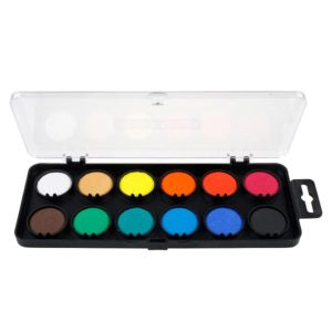 Koh-i-noor Maleskrin 12 farger Ø:30 mm