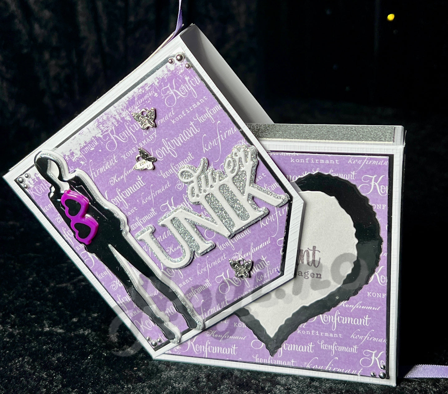 Hobbypakke / hobbykit - Eske med brett-over lokk.