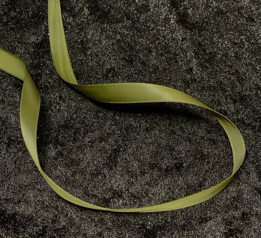 Silkebånd - mose grønn / moss green