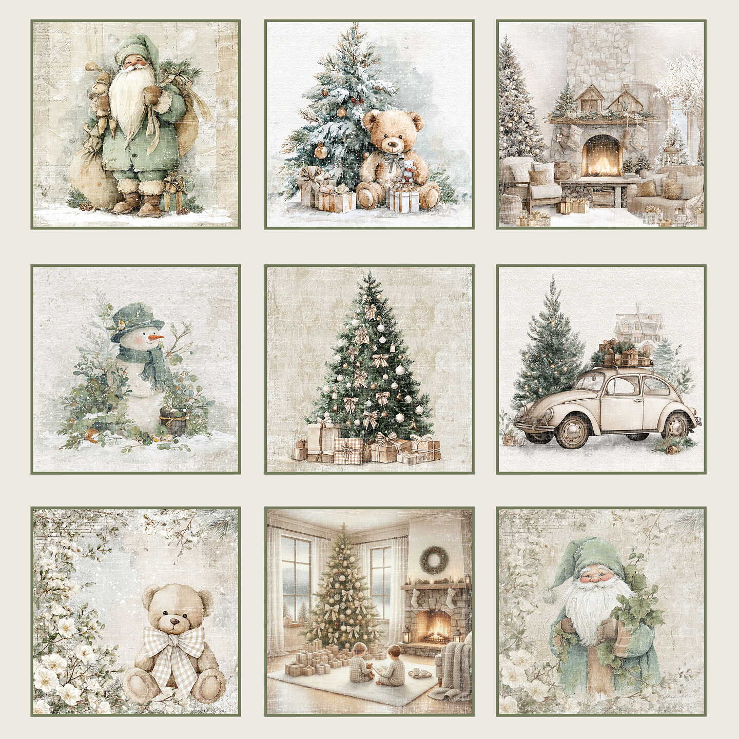 Forhåndsbestill nå! Kommer snart! Paperpack Reprint -Cozy Christmas 12x12”