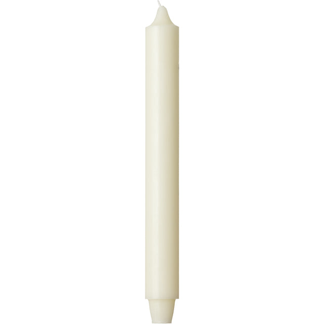 Herregårdslys / kronelys - Benhvit  H30cm