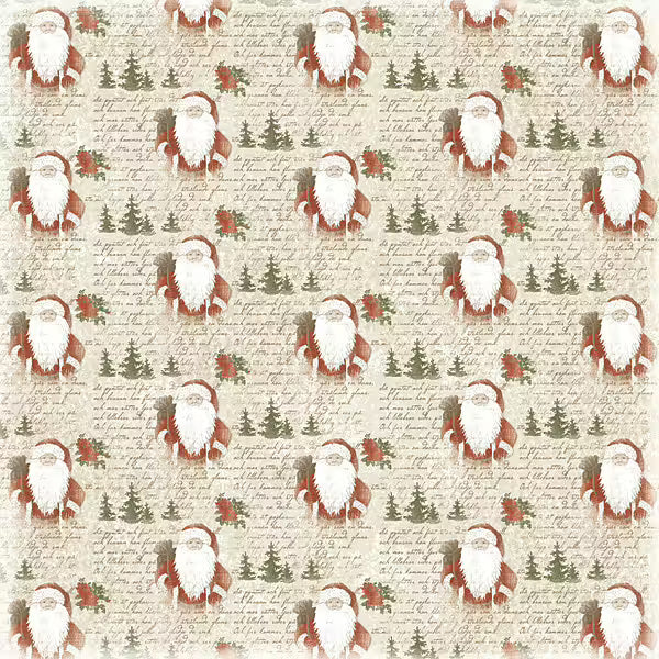 FORHÅNDSBESTILL NÅ! Maja Design - Gammaldags jul - Tomten kommer - 12x12'