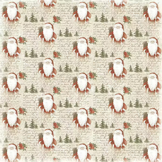 FORHÅNDSBESTILL NÅ! Maja Design - Gammaldags jul - Tomten kommer - 12x12'