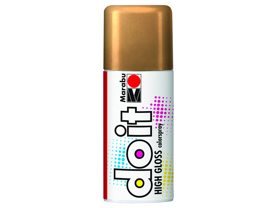 Marabu do it colorspray 150ml – 484 High Gloss Gold