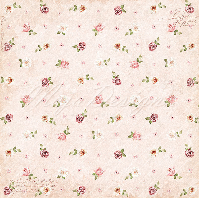 Maja Design - mønsterark -  Autumn Poem - The rose 12'x12'
