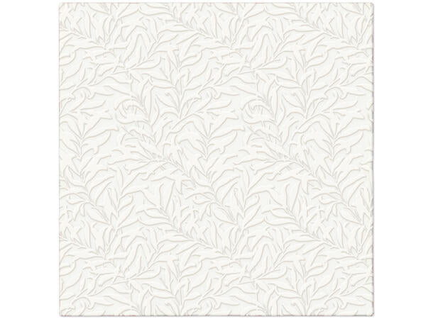 Serviett lunsj 20 stk Inspiration Floral Hvit  Lunch