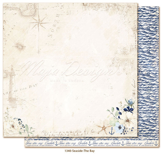 NYHET! Maja Design Seaside - The Bay 12x12 mønsterark
