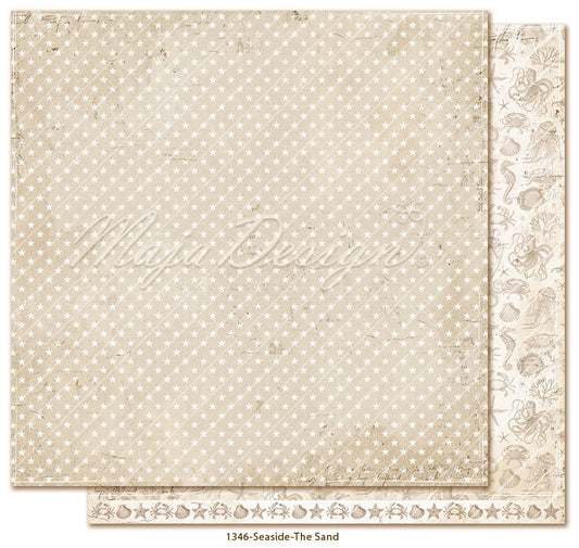 NYHET! Maja Design Seaside - The sand 12x12 mønsterark