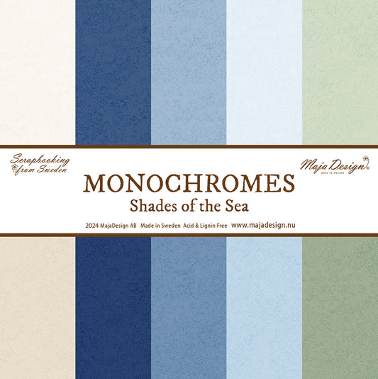 NYHET! Maja Design Monocromes - shades of the sea arkpakke