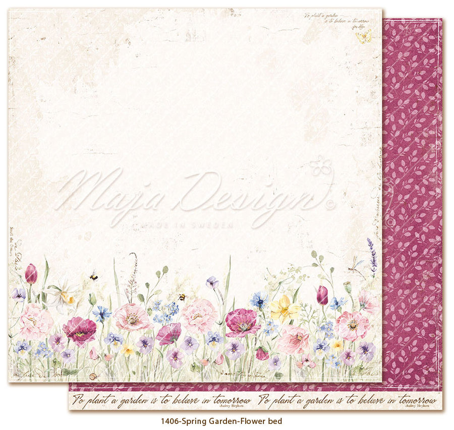 NYHET! Maja Design Spring Garden  - Flower bed  - 12 x 12"