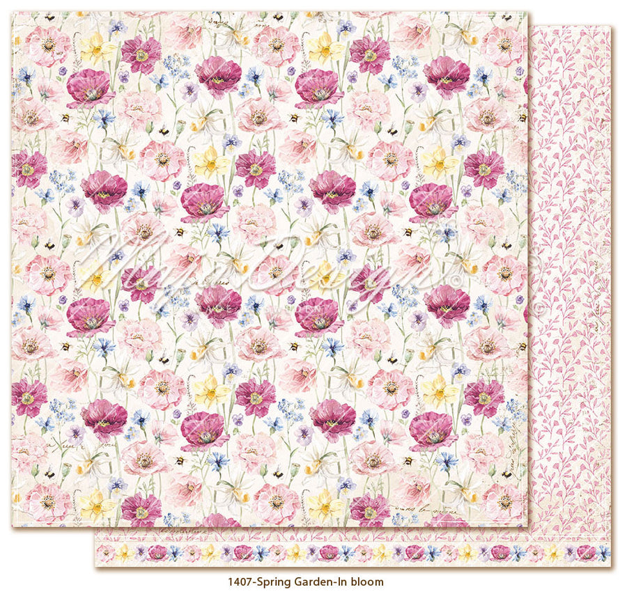 NYHET! Maja Design Spring Garden  - In bloom - 12 x 12"