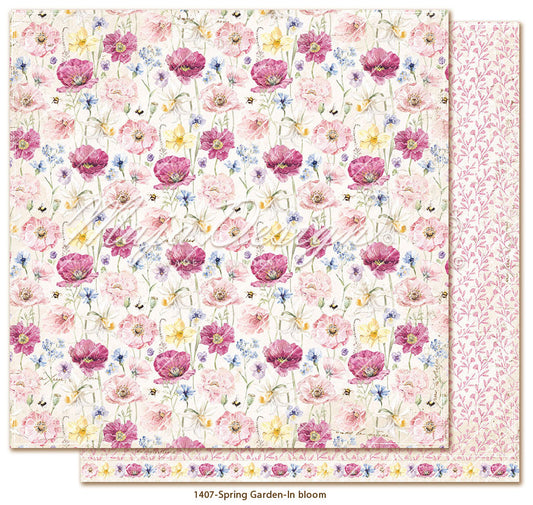 NYHET! Maja Design Spring Garden  - In bloom - 12 x 12"