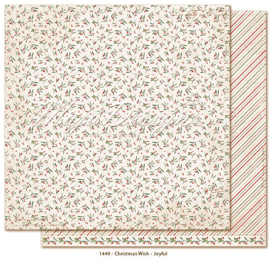 NYHET! Maja Design Christmas Wish - 12x12' - Joyful