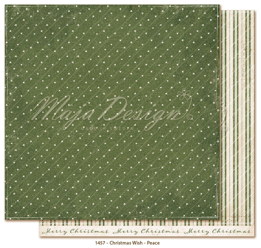 NYHET! Maja Design Christmas Wish  - 12x12' - Peace