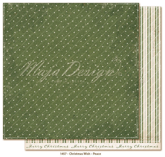 NYHET! Maja Design Christmas Wish  - 12x12' - Peace