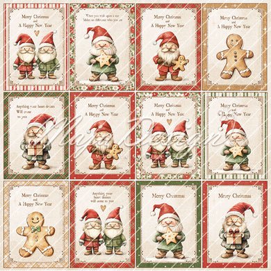 Maja Design Christmas Wish  - 12x12' - Cards to cut