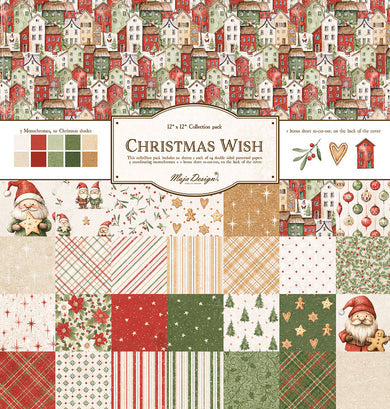 NYHET! Maja Design Christmas Wish - 12x12' Collection Pack + monocromes