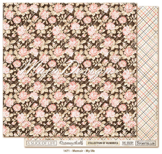 Forhåndsbestill ! Kommer snart! 
NYHET! Maja Design -  Memoir - My life 12 x 12"