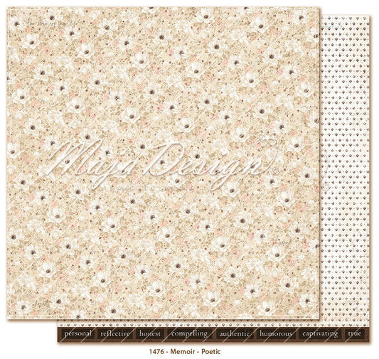 NYHET! Maja Design -  Memoir - Poetic 12 x 12"