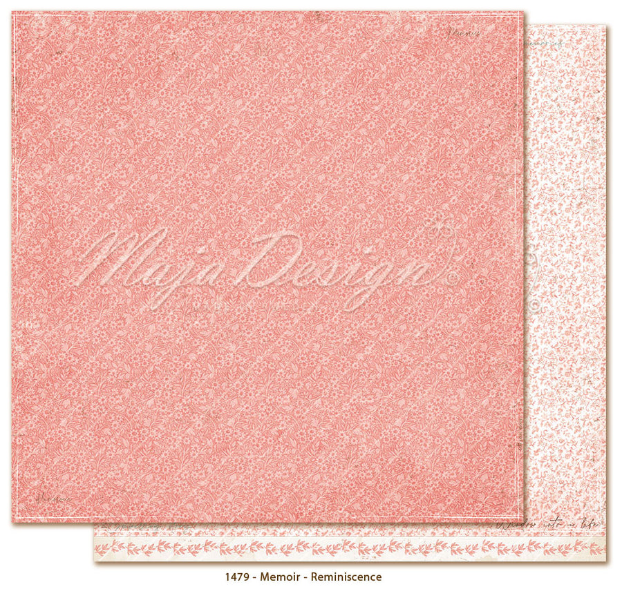 Forhåndsbestill ! Kommer snart! 
NYHET! Maja Design - Memoir - 12x12' Collection Pack + monocromes