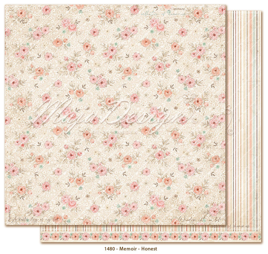 Forhåndsbestill ! Kommer snart! 
NYHET! Maja Design - Memoir - 12x12' Collection Pack + monocromes