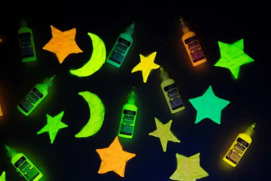 Maling - Glow in the dark - velg farge