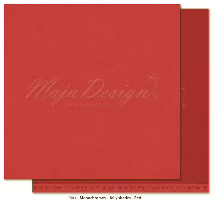 FORHÅNDSBESTILL NÅ! NYHET! Maja Design - Jolly Christmas - Collection pack - 12x12'