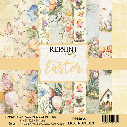 NYHET! Reprint- Hello easter Collection Paperpack- 8x8