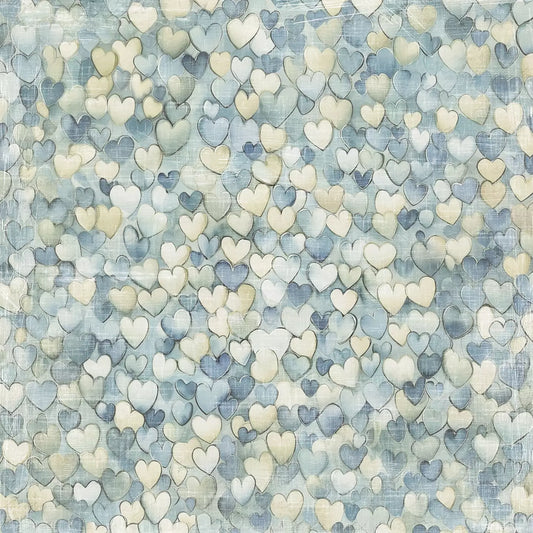 NYHET! Reprint mønsterark - Hip hip hooray - Corner roses RP0712 - 12 x12