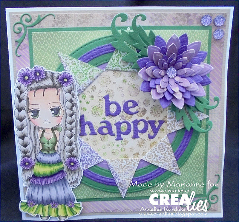 Crealies dies - Fold open - ClXtra02