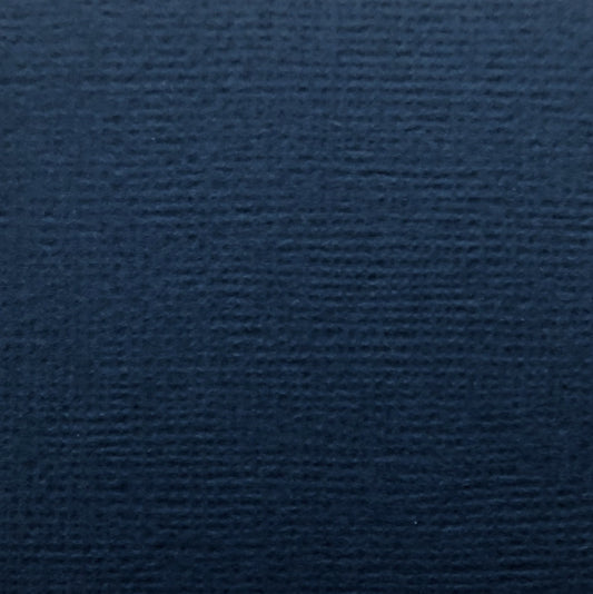 Reprint - kartong - Dark blue / mørk blå 12x12 ensfarget 190g