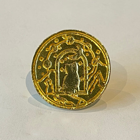 lakkstempel- wax sealing coin - katt i vindu 🐈 - til lakkstempel segl