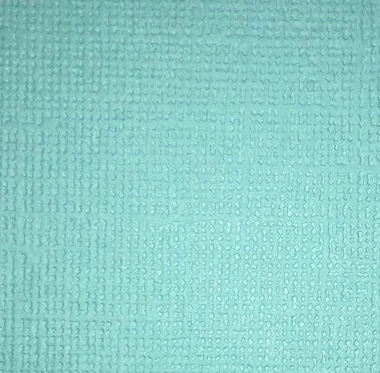 Reprint - Ensfarget kartong - Mediterranean - 12x12, 190gms. Syrefri.