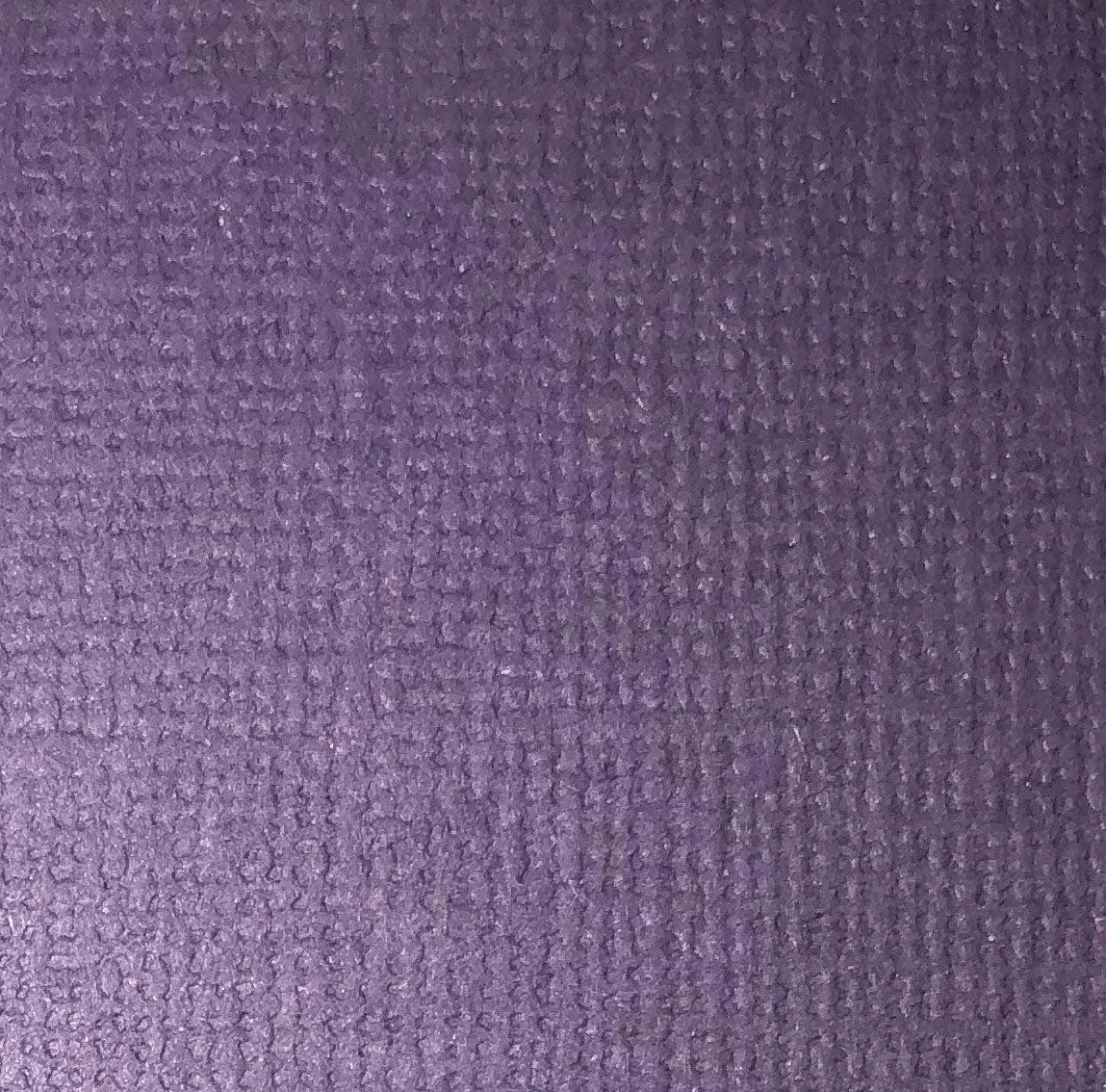 Reprint - ensfarget kartong - Purple rain / dyp lilla -12x12 - 190gms