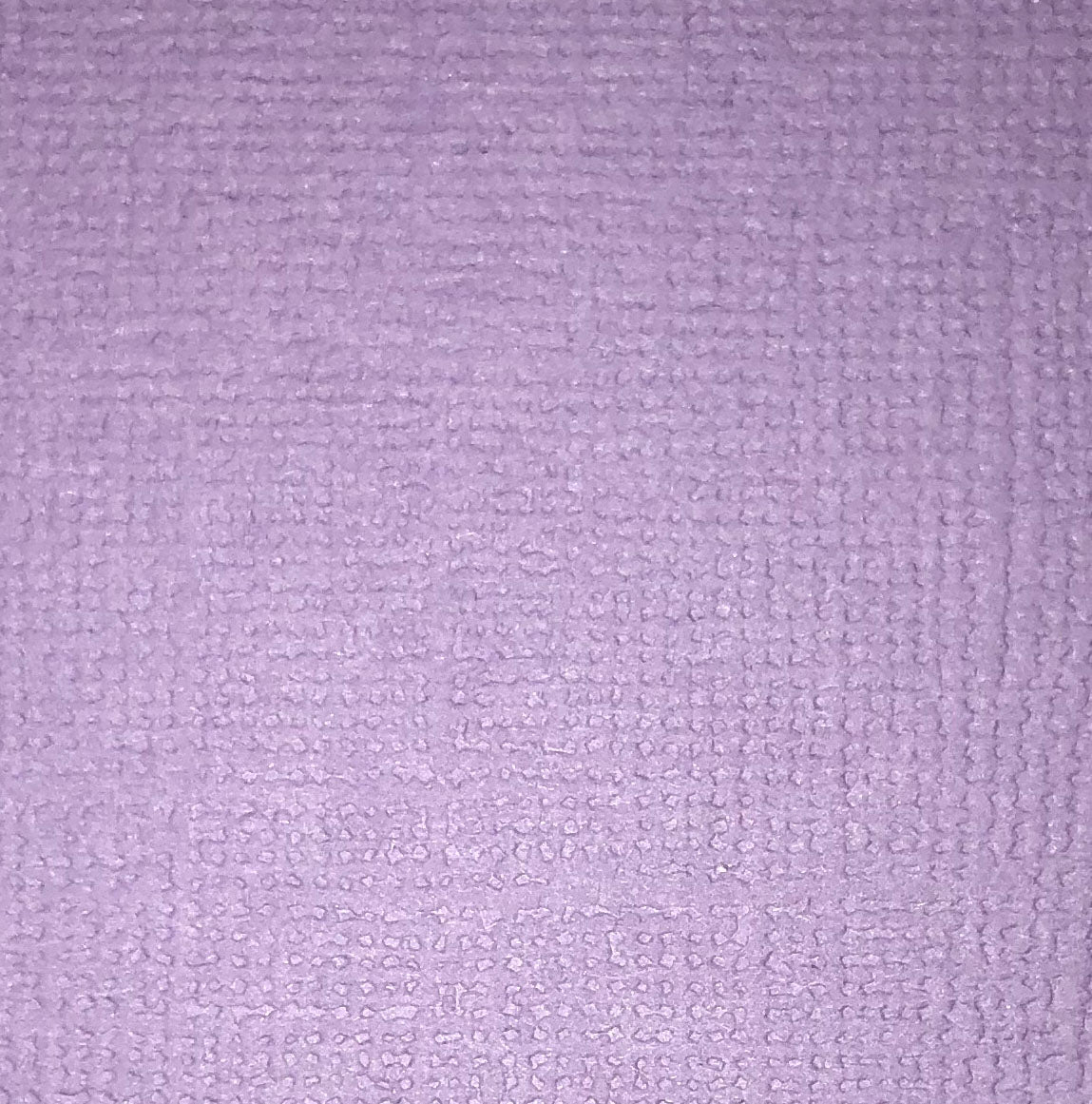 Reprint - ensfarget kartong - Wisteria / lys lilla  -12x12 - 190gms