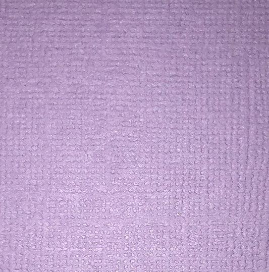 Reprint - ensfarget kartong - Wisteria / lys lilla  -12x12 - 190gms