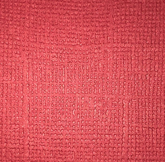 Reprint - Ensfarget kartong -red/ rød 12x12 190gms