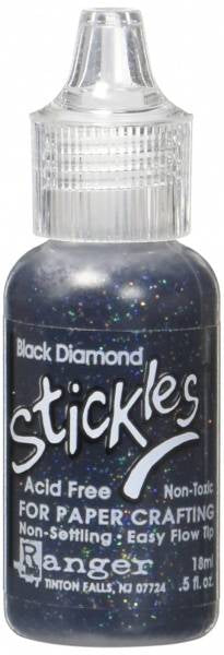 Glitterlim  stickles - Black Diamond
