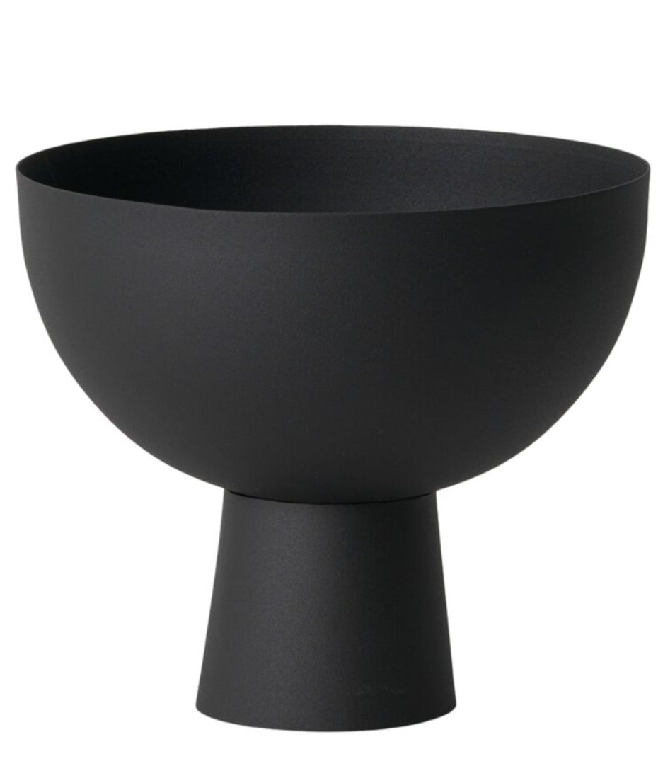 Skål- sort- metall