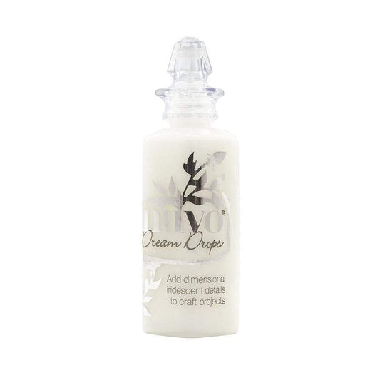 Nuvo - Crystal Drops - halvperle golden shimmer - 40ml   - 1786N