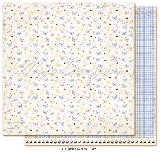 NYHET! Maja Design Spring Garden - Buzz - 12 x 12"