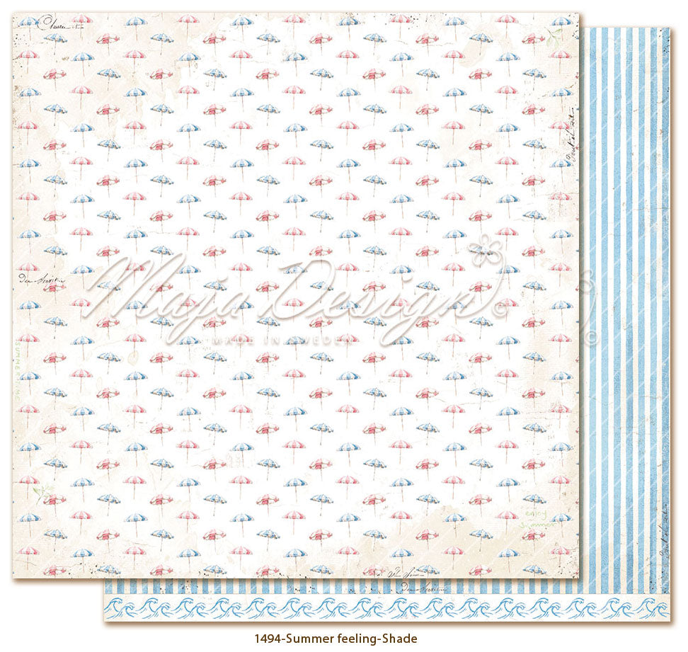 NYHET! Maja Design - Summer feeling - 12x12' Collection Pack + monocromes