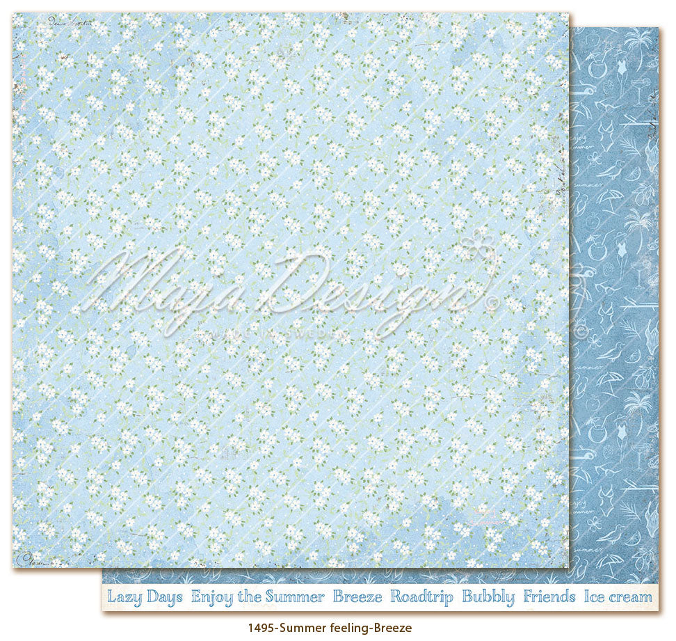 NYHET! Maja Design - Summer feeling - 12x12' Collection Pack + monocromes