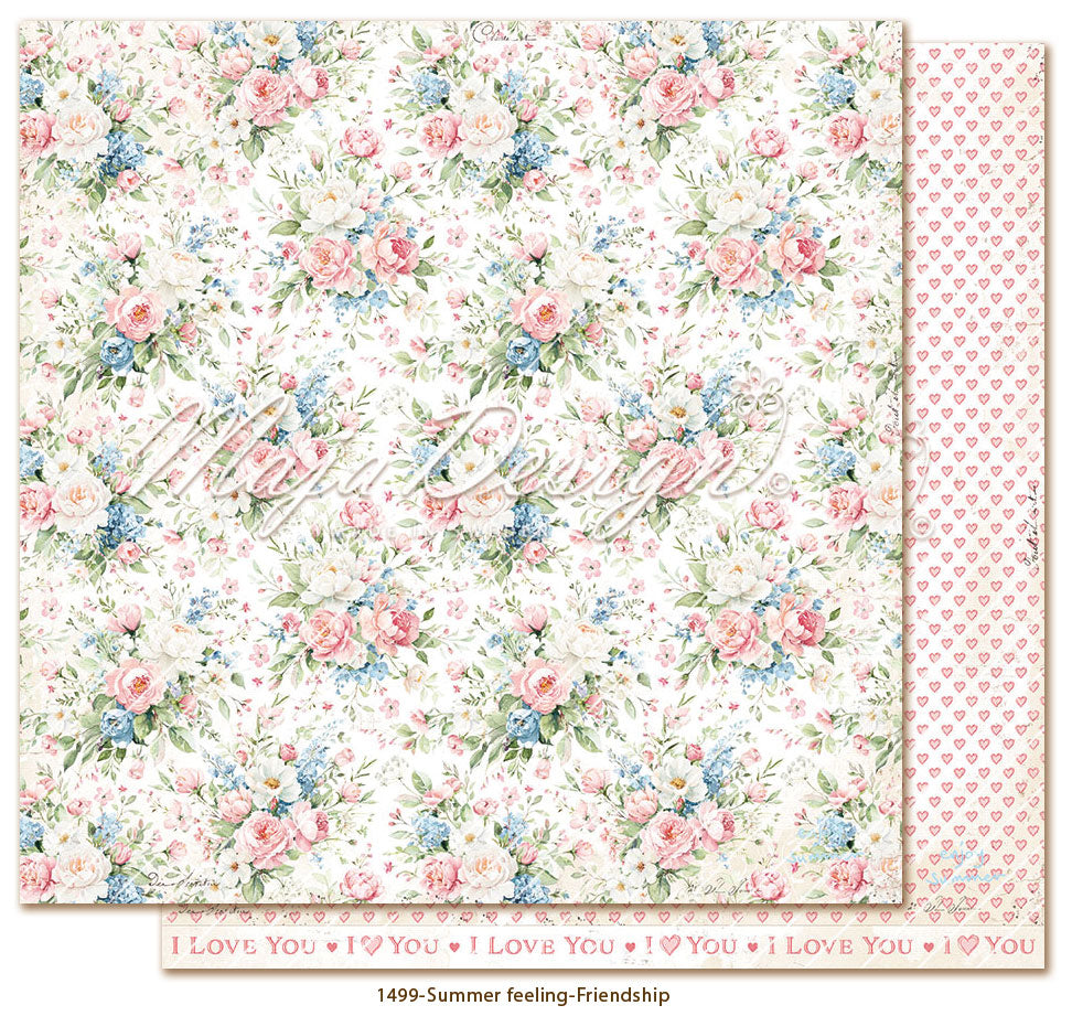 NYHET! Maja Design - Summer feeling - 12x12' Collection Pack + monocromes