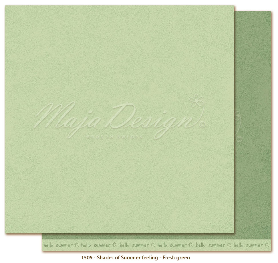 NYHET! Maja Design - Summer feeling - 12x12' Collection Pack + monocromes
