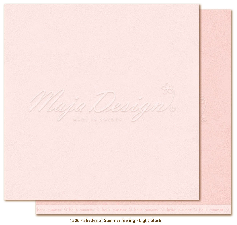 NYHET! Maja Design - Summer feeling - 12x12' Collection Pack + monocromes