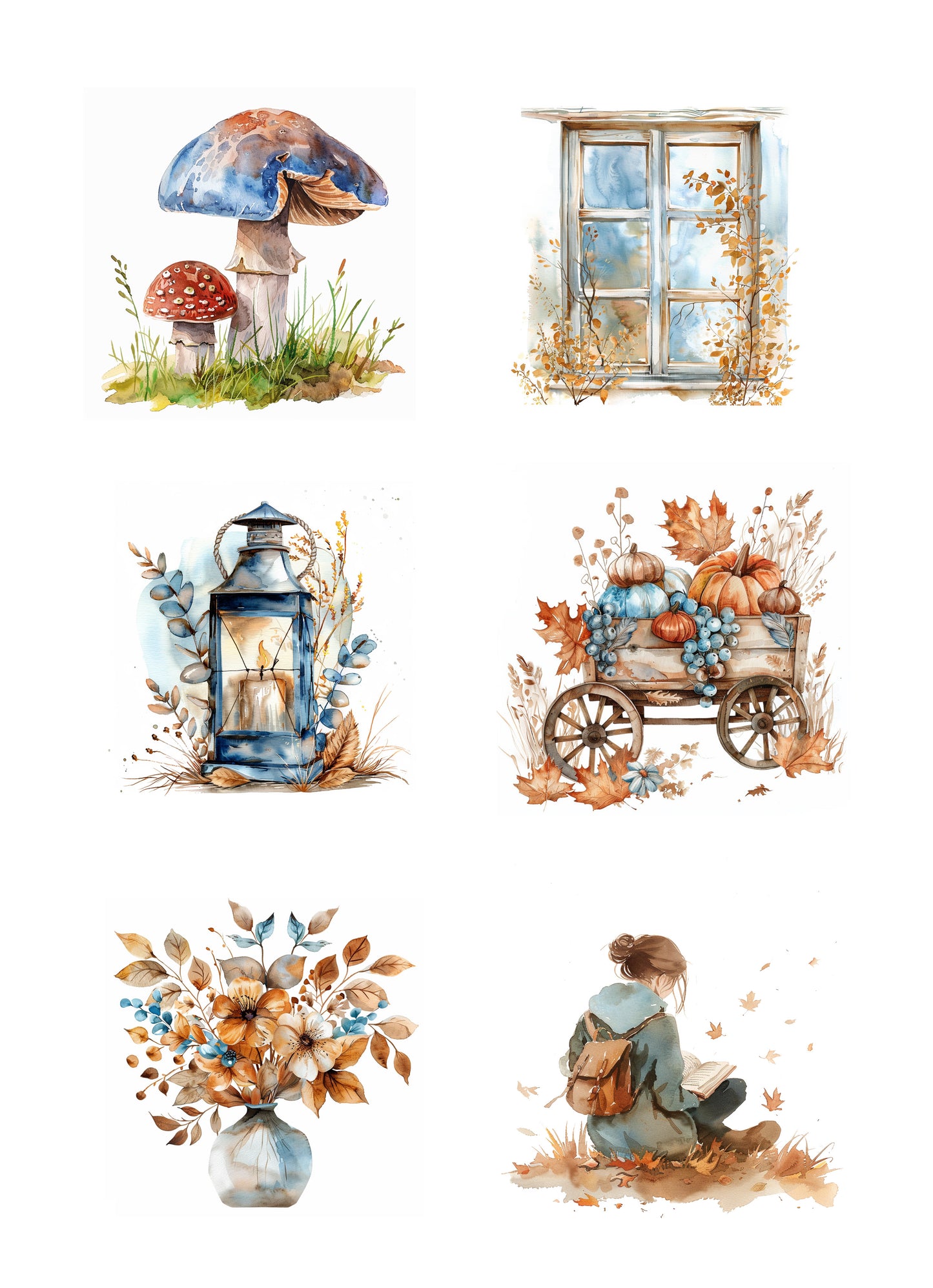 NYHET! Reprint -klippark- Fall -A4