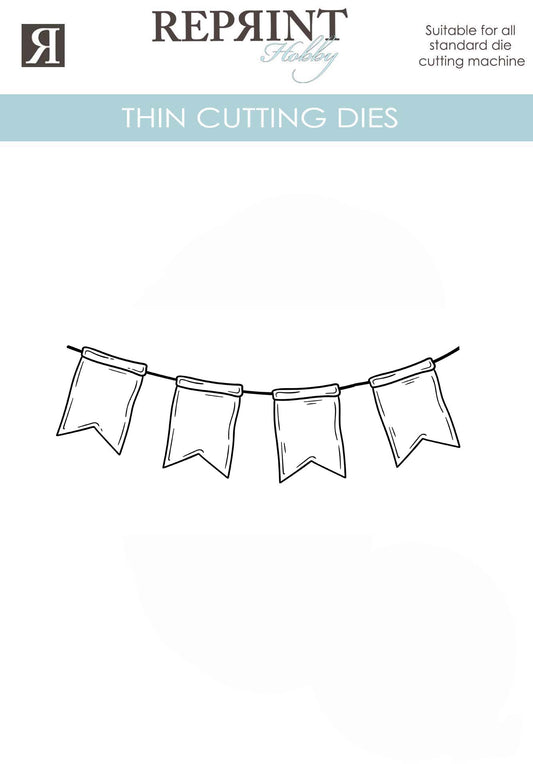 NYHET! Dies - Reprint - Vimpler - 81 x 29 mm