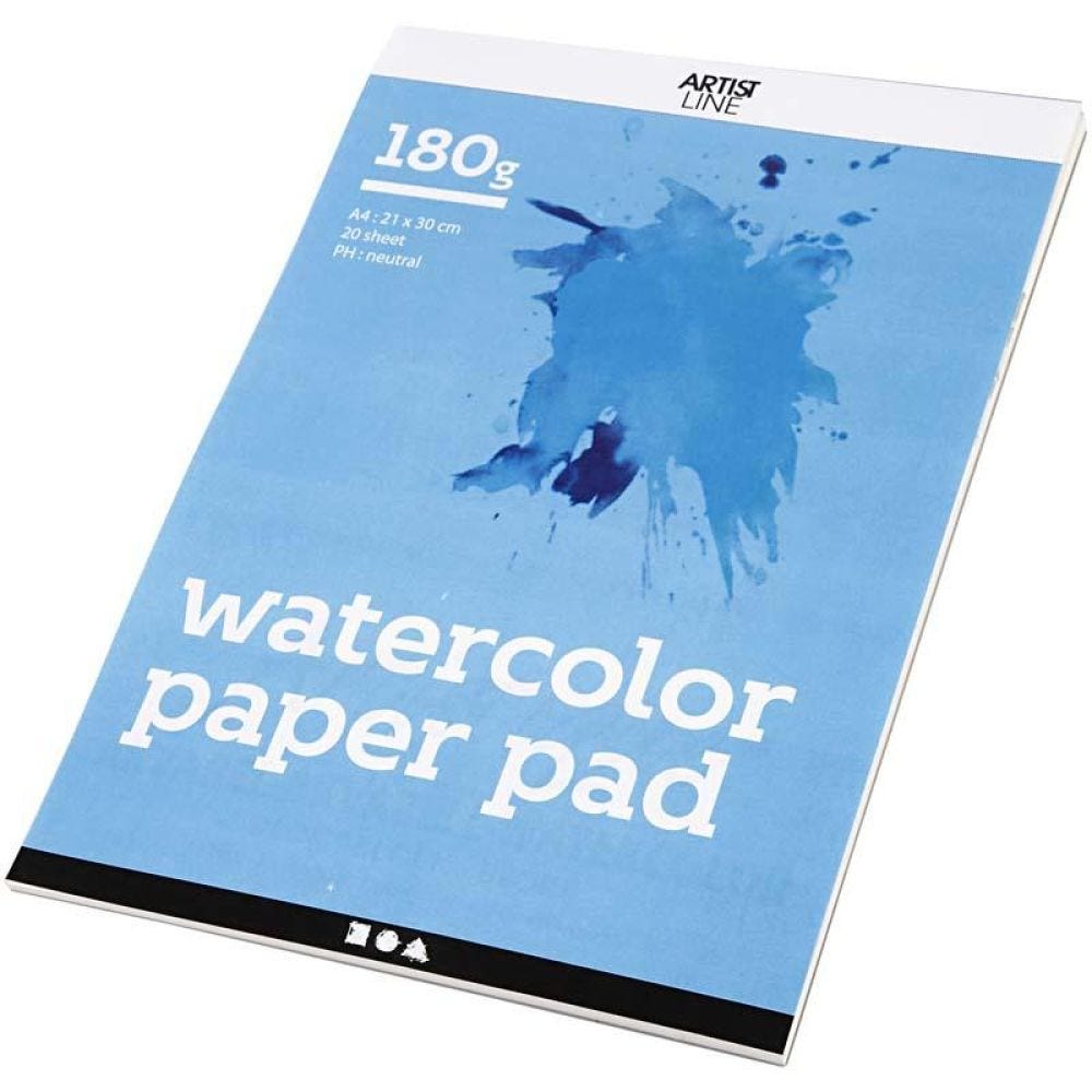 vannfargeblokk - Water color paper pad
