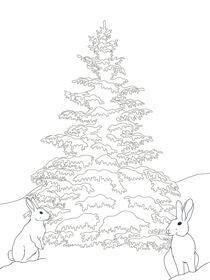 Crafters Companion - Card Front Colouring Pads - Winter scenes